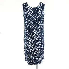 BM Company Damen Kleid Etuikleid Natascha Gr 38 M Blau Weiß Gepunktet Np 239 Neu