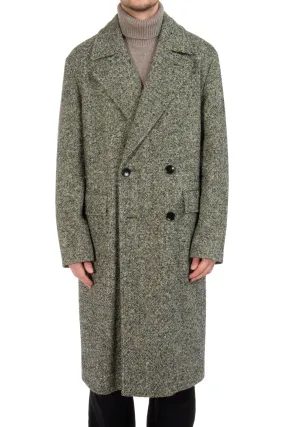 BOSS Patterned Wool Blend Coat H-Cam  
