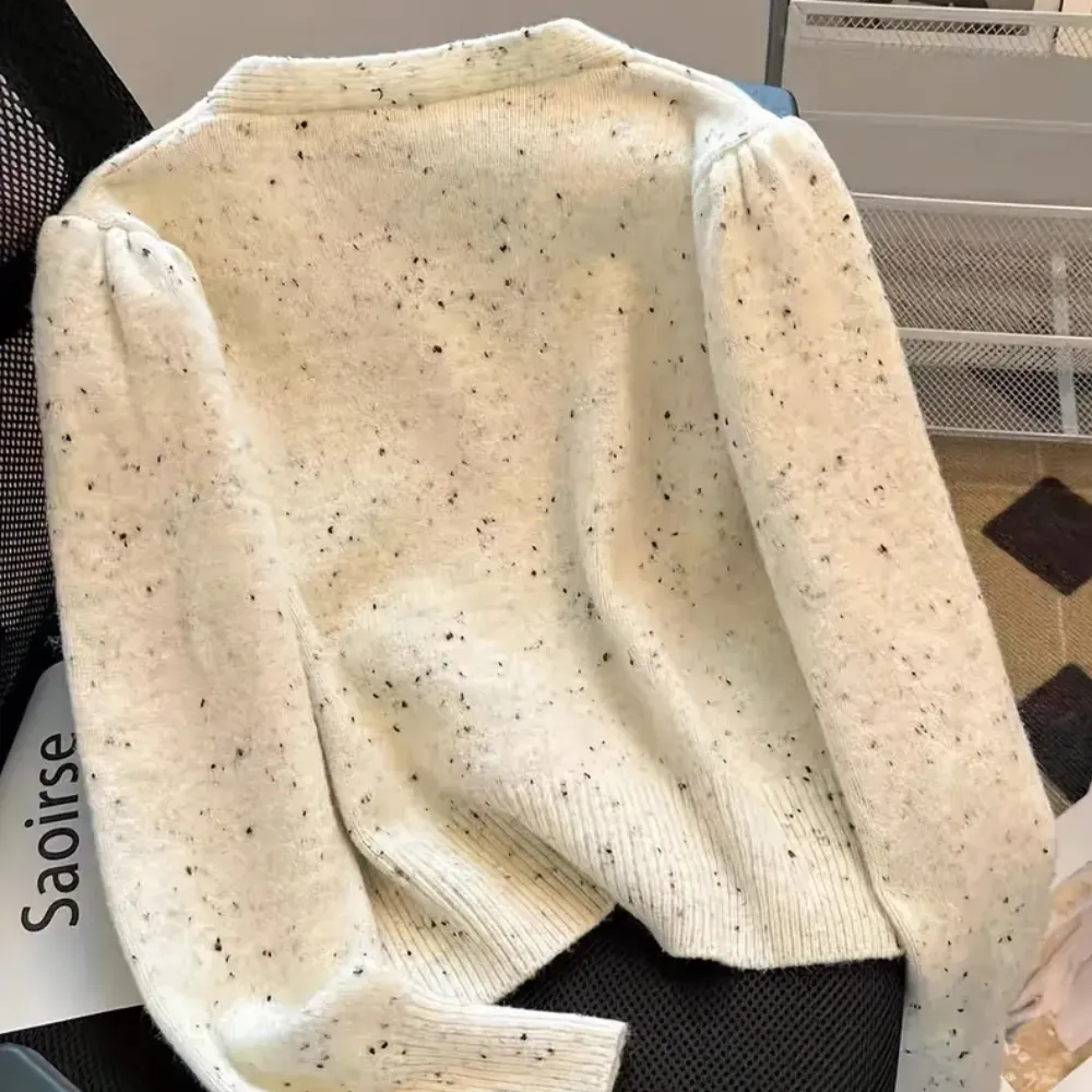 Heidi-Mode | Damen Strickjacke Mit Verspielt Schleifen Design