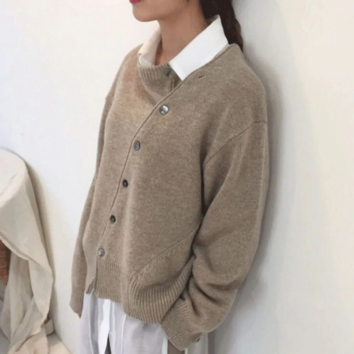 Heidi-Mode | Kaschmir Weste Luxe Weiche Strickjacke