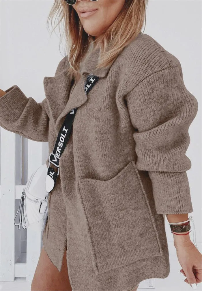 Heidi-Mode | Strickjacke mit Gemütlichem Kragen für Aktive Mädchen