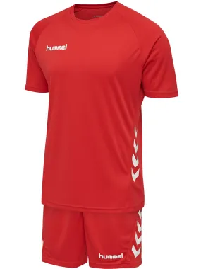 hummel hmlPROMO KIDS SET Trainingsanzug Kinder TRUE RED im Online Shop von kaufen