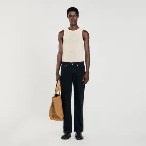 Jeans mit geradem Schnitt