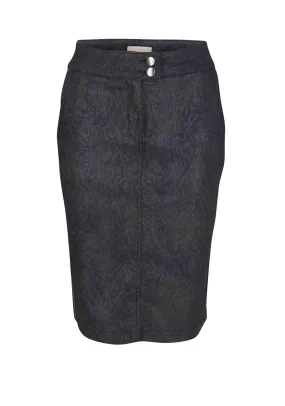 Jeansrock blau von Rick Cardona