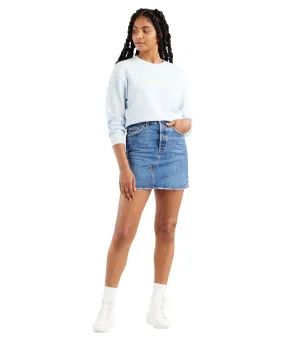 Levis Jeansrock High Waisted Deconstructed in Troy Tricks