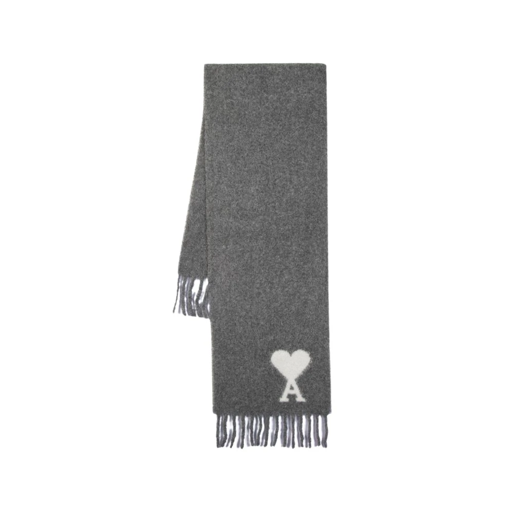 Oversize Wollschal - Grau