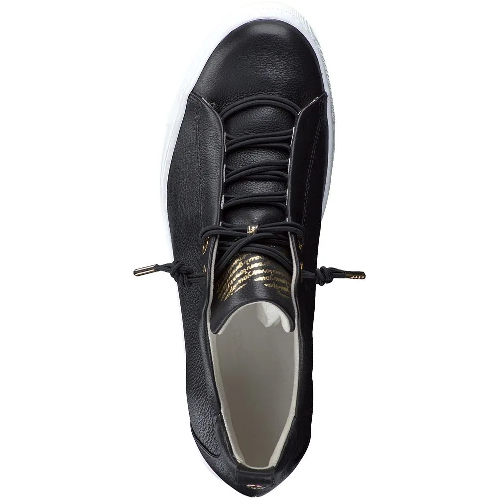 Paul Green Sneaker SUPER SOFT Pauls Leder schwarz S23 5017-024