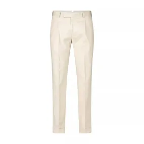   Pt Torino  Weiche Stoffhose Beige