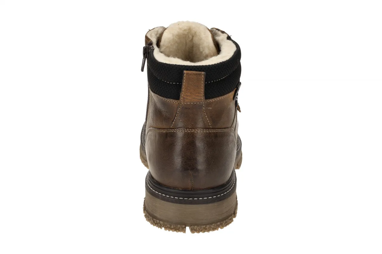 s.Oliver Stiefeletten Herren braun cognac Warmfutter 5-16248-43 305