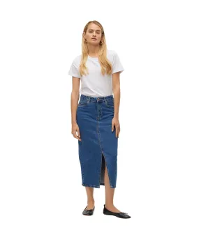 Vero Moda Jeansrock Veri aus Denim in Mittelblau